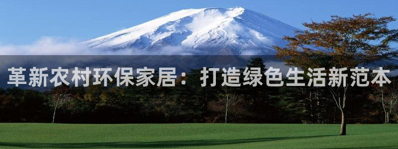 杏耀平台代理登录网址是多少：革新农村环保家居：打造绿色生活新